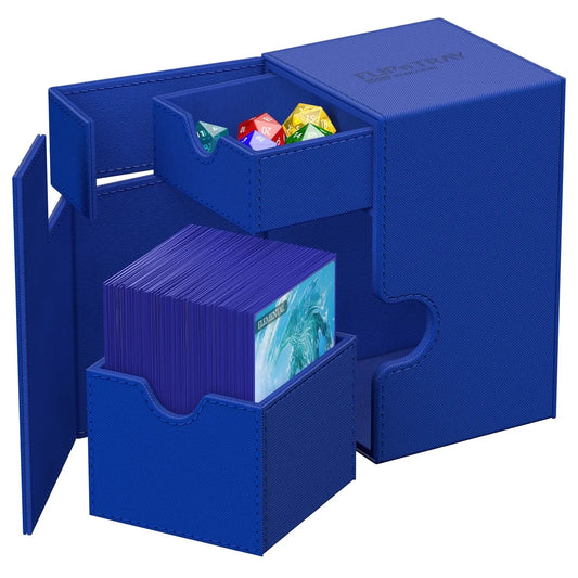 Kutija za karte - Flip`n`Tray 100+ XenoSkin Monocolor - Plava