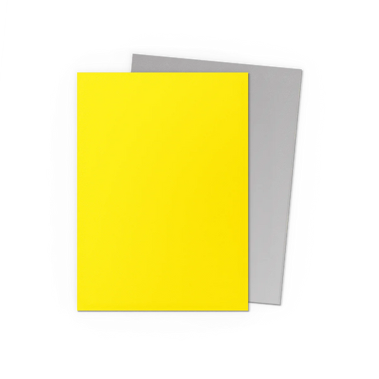 Košuljice - Matte Dual Sleeves - Yellow & Silver (100 komada)