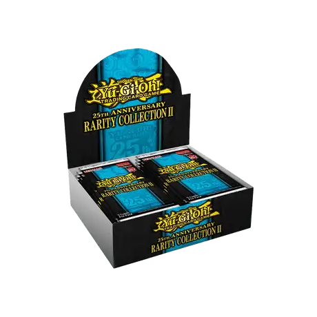 Yu-Gi-Oh! 25th Anniversary Rarity Collection II booster display