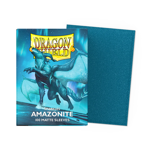 Košuljice - Standard Sleeves - Amazonite Matte - Svjetlucavo plave (100 komada)