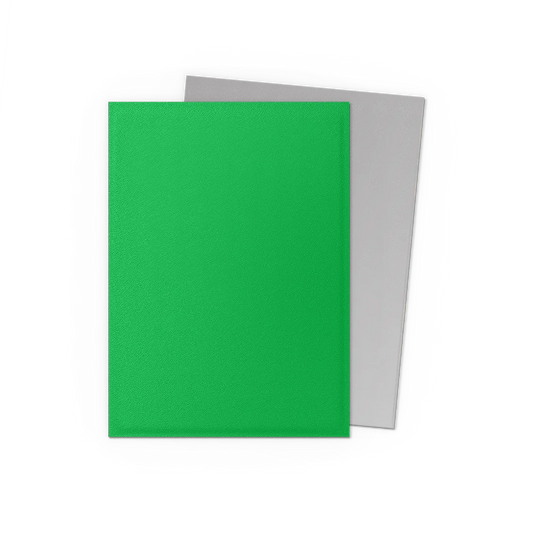 Košuljice - Matte Dual Sleeves - Apple Green & Silver (100 komada)