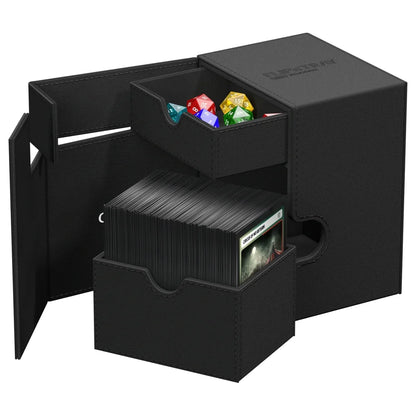 Kutija za karte - Flip`n`Tray 133+ XenoSkin Monocolor - Crna