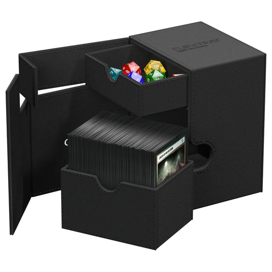 Kutija za karte - Flip`n`Tray 133+ XenoSkin Monocolor - Crna
