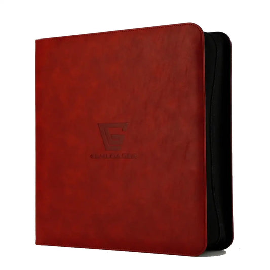 Gemloader - Album za gradeane karte - 4 džepa - Premium Graded Card Binder - Crveni (Red)