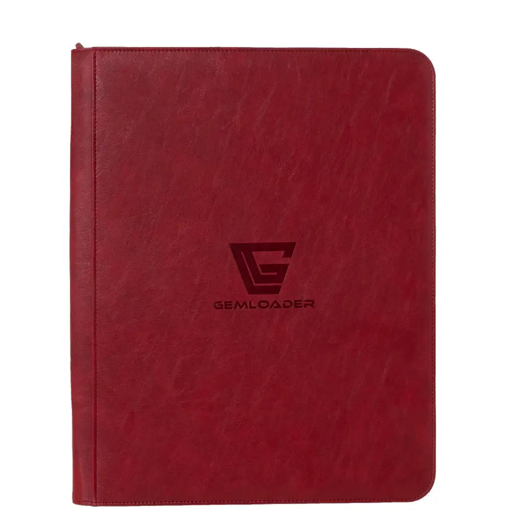 Gemloader - Album za toploadere - 9 džepova - Premium 3''X4'' toploader fit collector's binder - Crveni (Red)