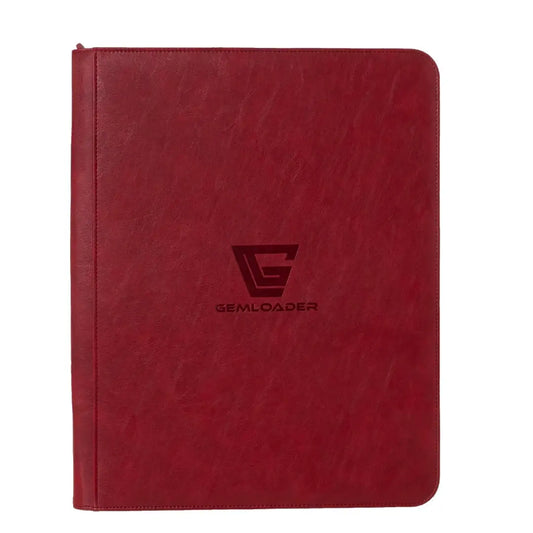 Gemloader - Album za toploadere - 9 džepova - Premium 3''X4'' toploader fit collector's binder - Crveni (Red)