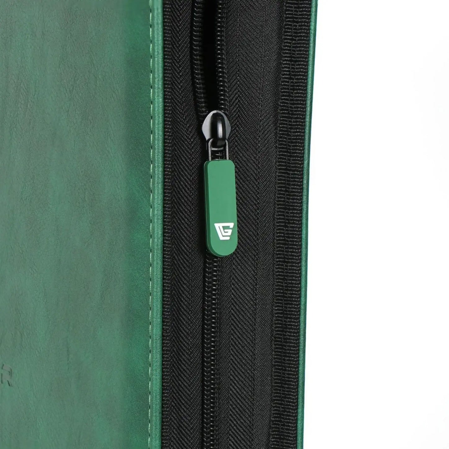 Gemloader - Album za toploadere - 9 džepova - Premium 3''X4'' toploader fit collector's binder - Zeleni (Green) - Zatvarac