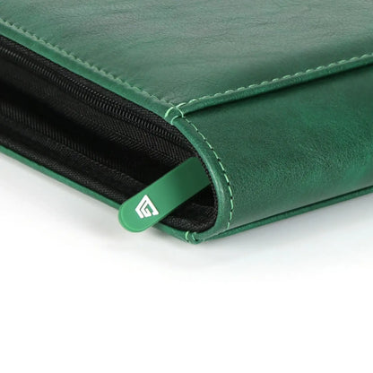 Gemloader - Album za toploadere - 9 džepova - Premium 3''X4'' toploader fit collector's binder - Zeleni (Green) - Zatvoren