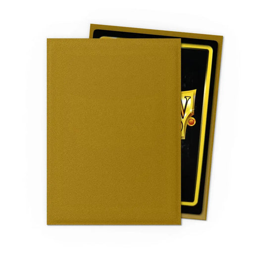 Košuljice - Standard Sleeves - Gold Matte - Zlatne (100 komada)