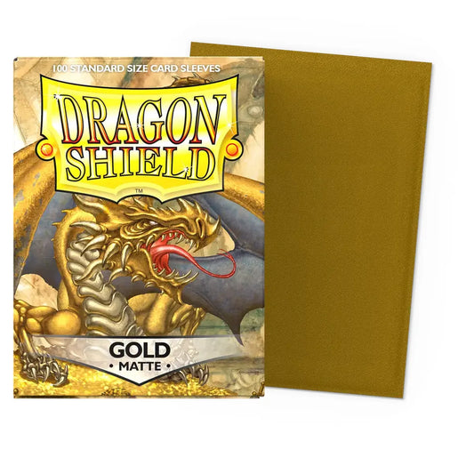 Košuljice - Standard Sleeves - Gold Matte - Zlatne (100 komada)