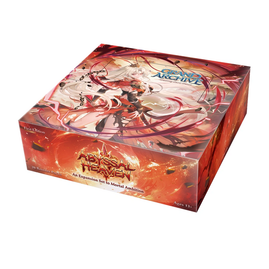Grand Archive Booster Box Display - Abyssal Heaven 1st Edition 