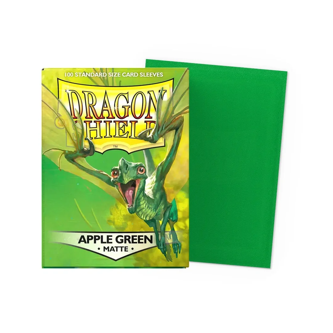Kutija košuljica - Box of Standard Sleeves - Apple Green Matte - Jabučno zelena