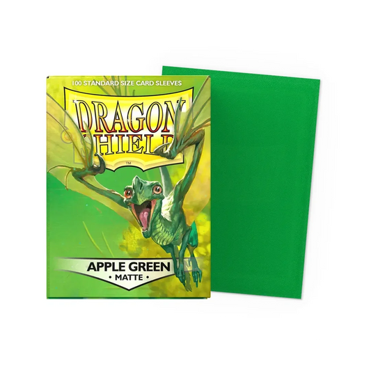 Kutija košuljica - Box of Standard Sleeves - Apple Green Matte - Jabučno zelena