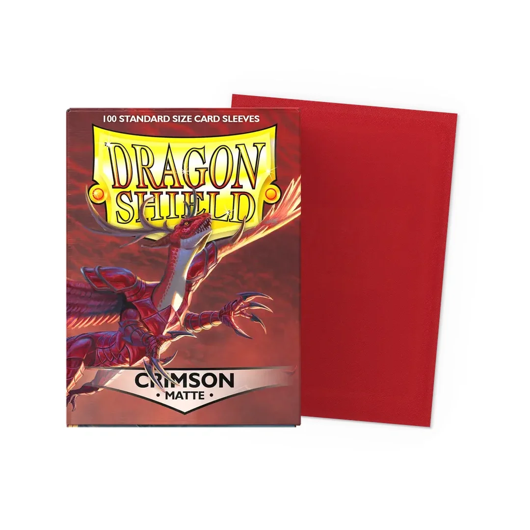 Kutija košuljica - Box of Standard Sleeves - Crimson Matte - Grimizna
