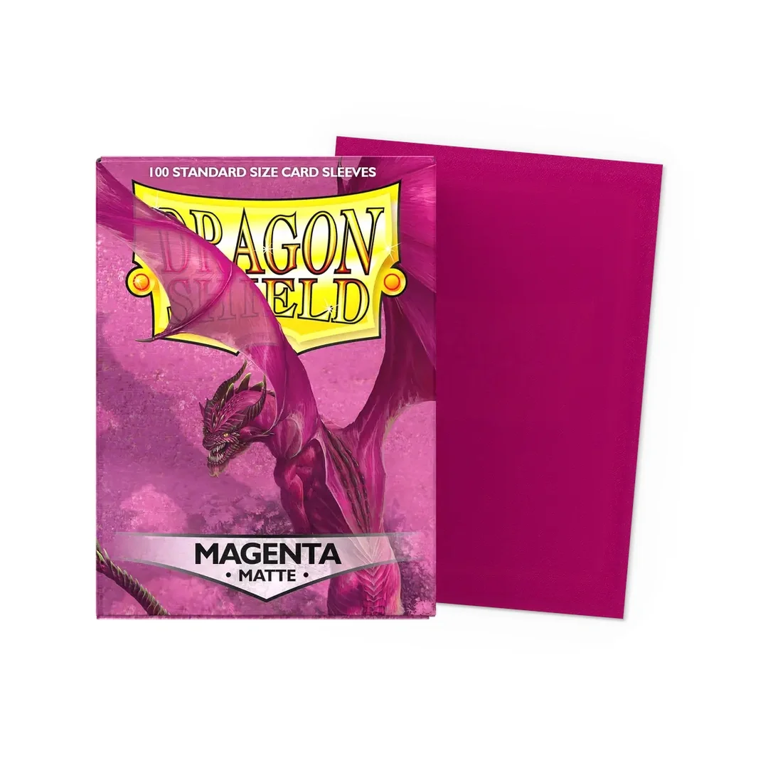 Kutija košuljica - Box of Standard Sleeves - Magenta Matte - Magenta