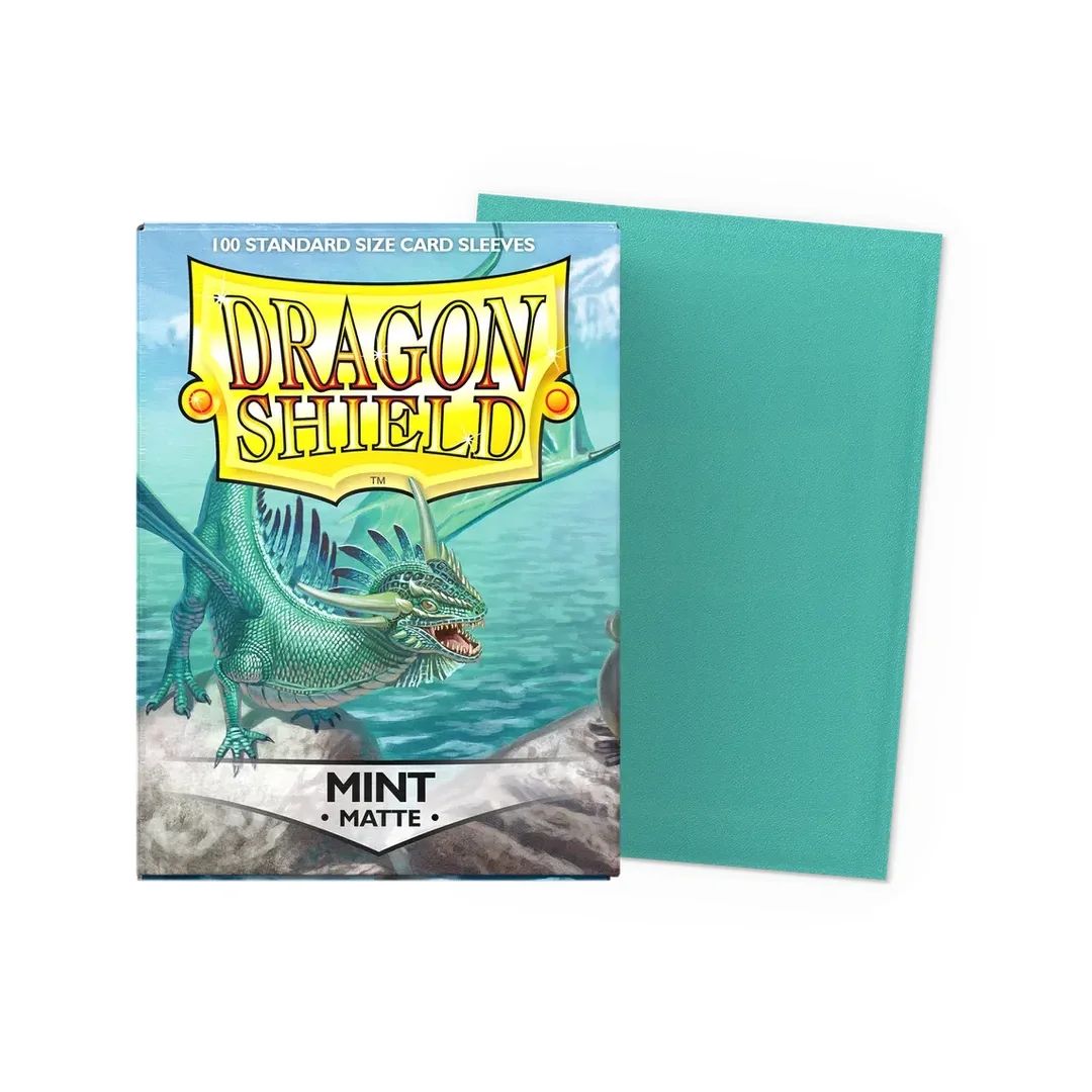 Kutija košuljica - Box of Standard Sleeves - Mint Matte - Menta