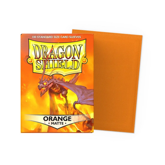 Kutija košuljica - Box of Standard Sleeves - Orange Matte - Narančasta