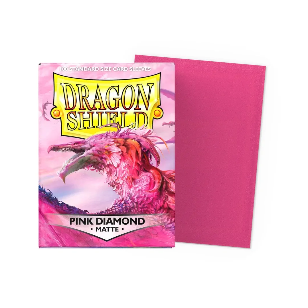 Kutija košuljica - Box of Standard Sleeves - Pink Diamond Matte - Rozi dijamant