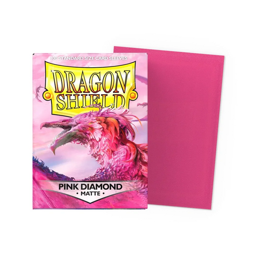 Kutija košuljica - Box of Standard Sleeves - Pink Diamond Matte - Rozi dijamant