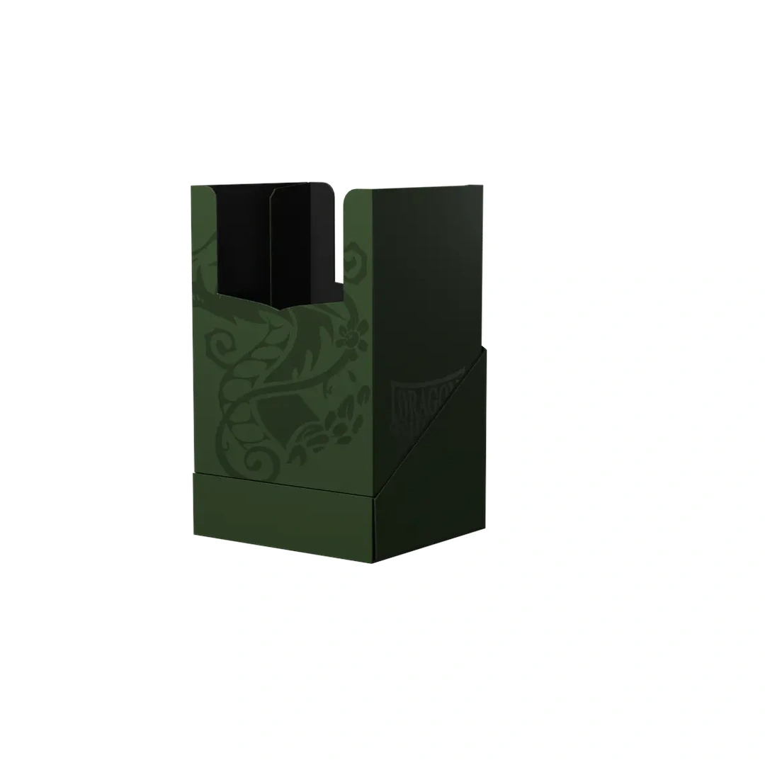 Kutija za karte - Deck Shell Revised: Forest Green - Šumsko zelena - Otvorena