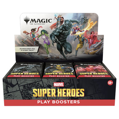 Play Booster Display - Marvel Super Heroes