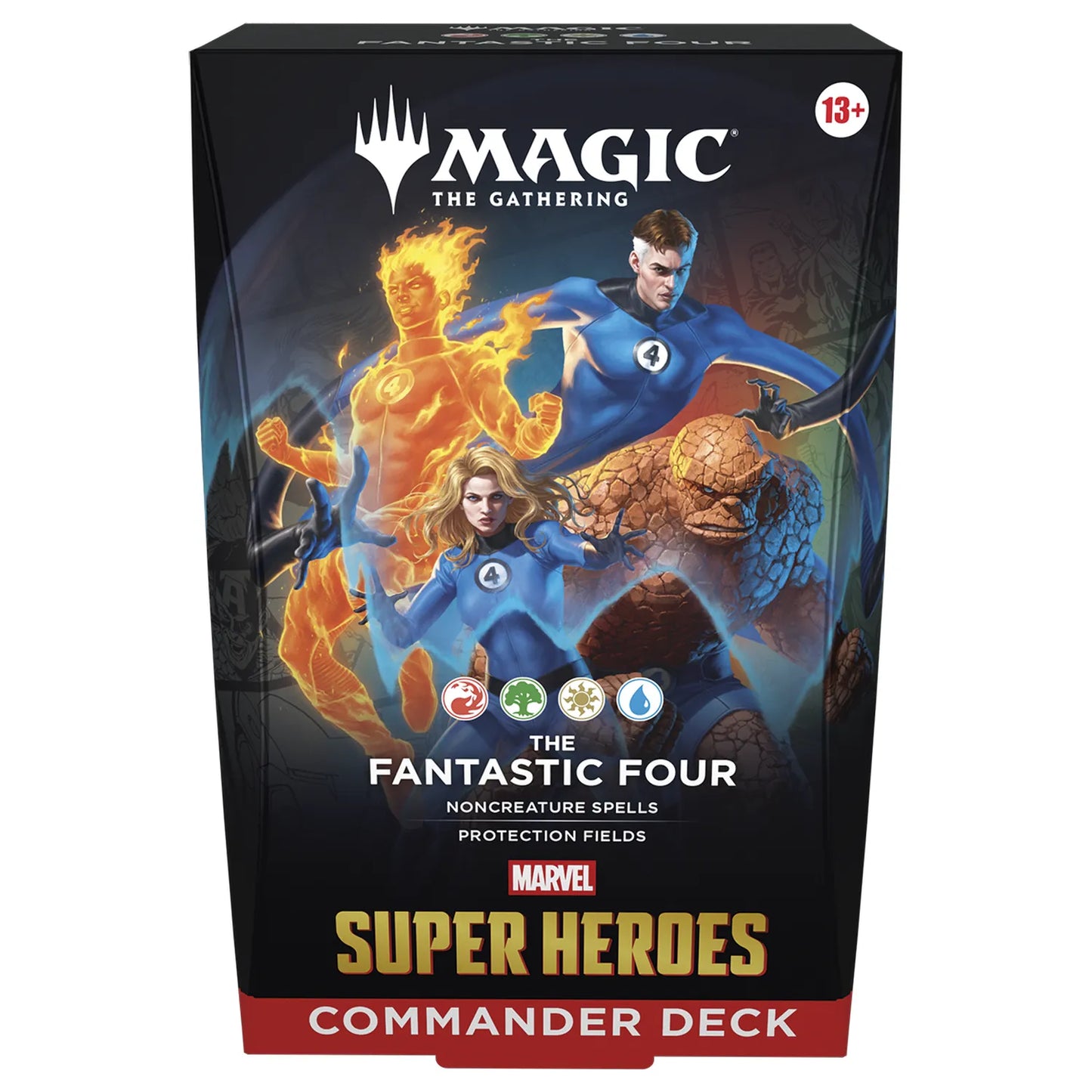 Commander Deck - The Fantastic Four - Marvel Super Heroes