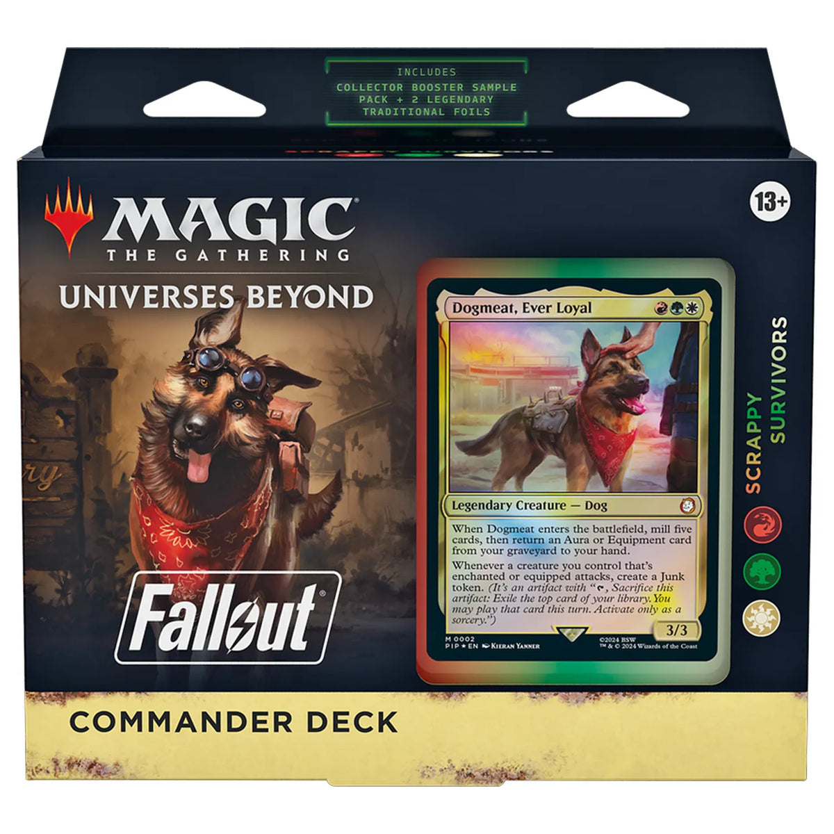 Commander Deck - Scrappy Survivors - Fallout