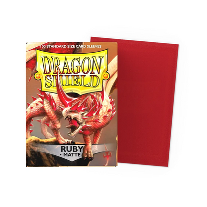 Košuljice - Standard Sleeves - Ruby Matte - Rubin crvena (100 komada)