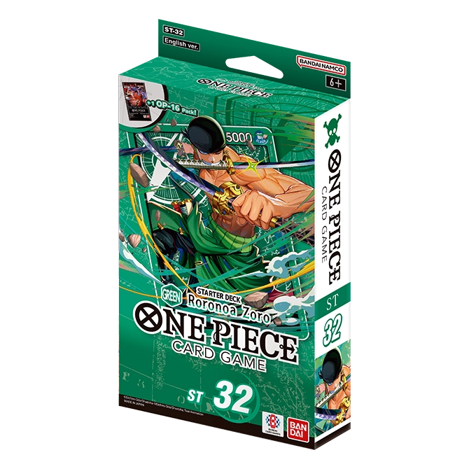 GREEN Roronoa Zoro - Starter Deck - ST-32