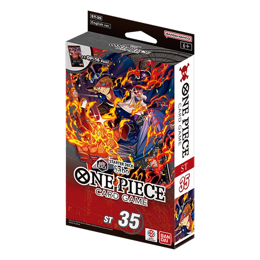 RED/BLACK Sabo - Starter Deck - ST-35