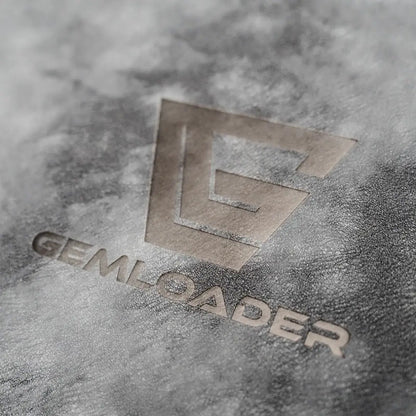 Logo sivog Gemloader albuma za toploadere