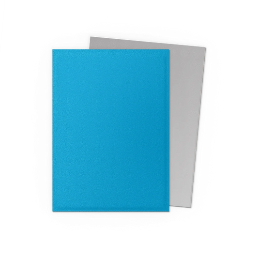 Košuljice - Matte Dual Sleeves - Sky Blue & Silver (100 komada)