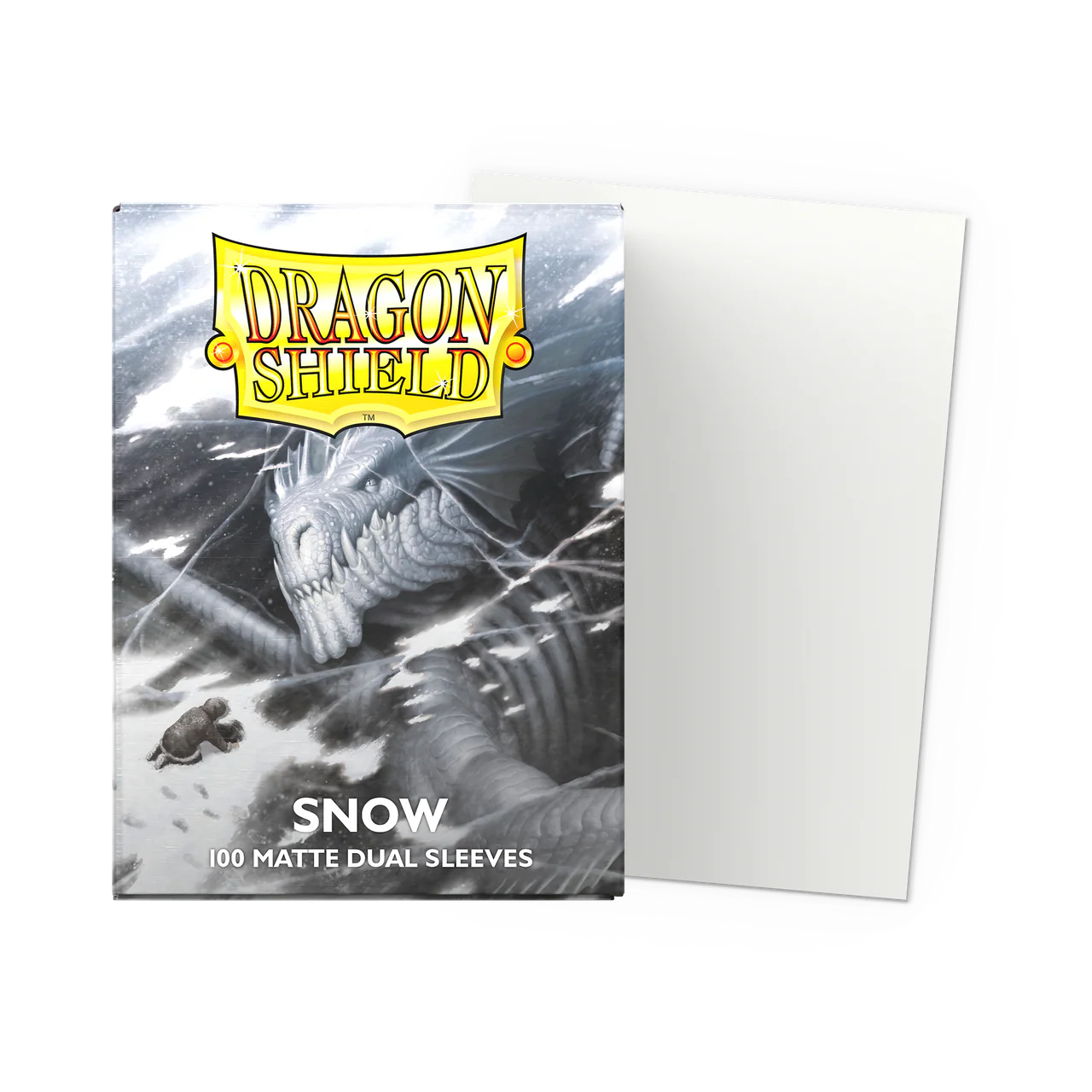 Košuljice - Matte Dual Sleeves - Snow (100 komada)