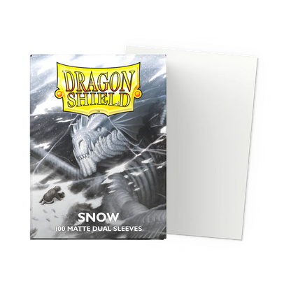 Košuljice - Matte Dual Sleeves - Snow (100 komada)