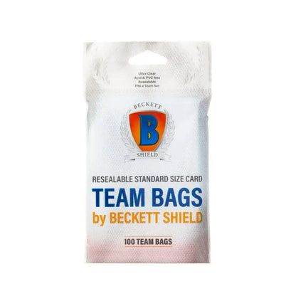Beckett Shield - Team bags košuljice za karte - Pakiranje