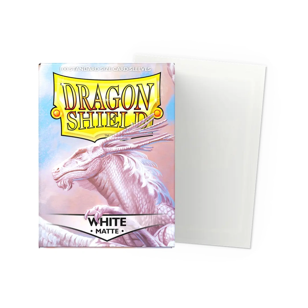 Košuljice - Standard Sleeves - White Matte - Bijele (100 komada)