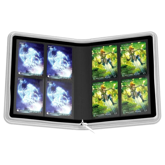 Album - 4 džepa i zatvarač - ZipFolio Xenoskin 160 - Bijeli