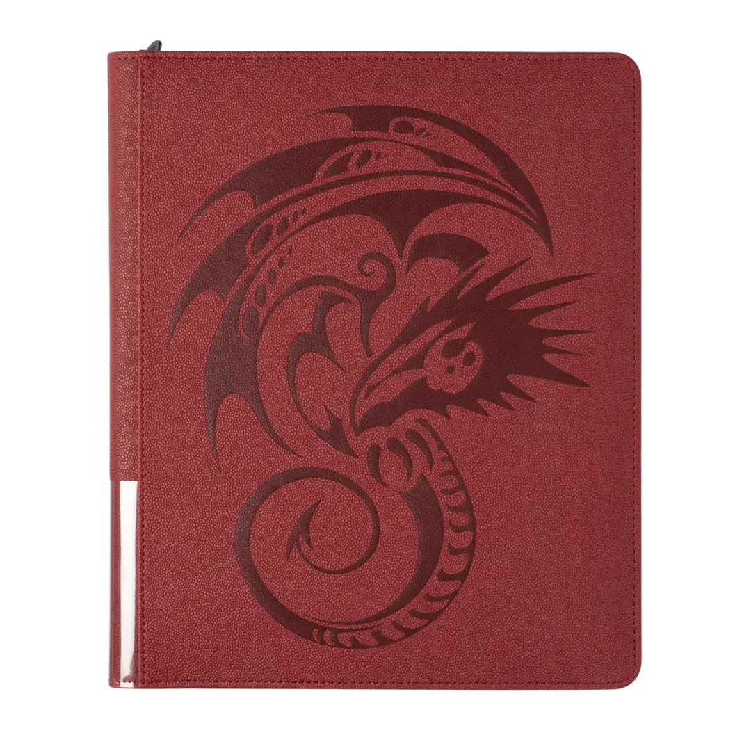 Album - 9 džepova i zatvarač - Card Codex Zipster Binder - Regular - Blood Red